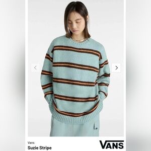 Vans Soft Knit Sweater in Light Blue
